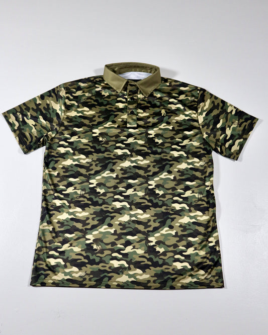 In Pursuit Camo Polo