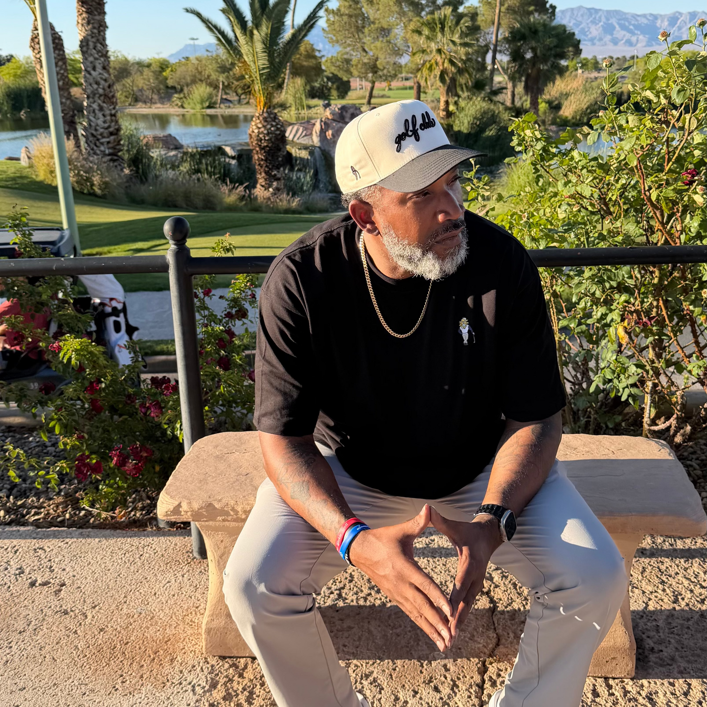 Immaculate Pieces Clubhouse Cap – Cream/Black