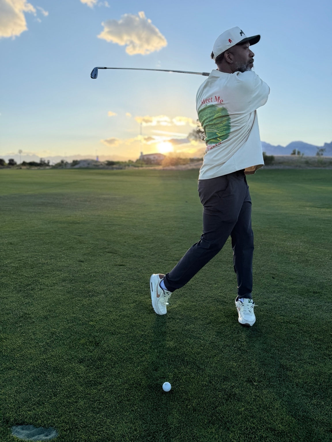 Meet Me At Augusta Tee - Cream