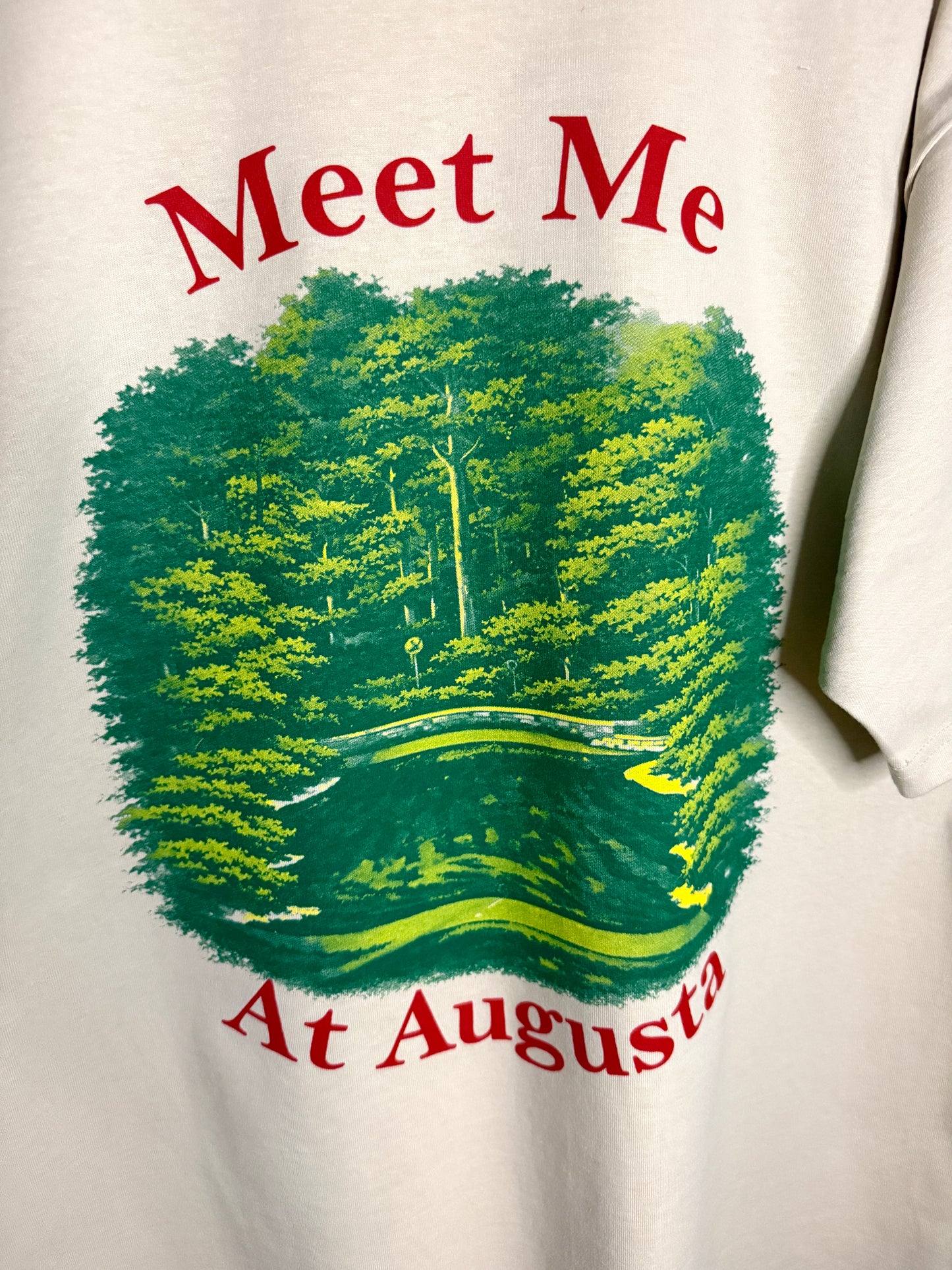 Meet Me At Augusta Tee - Cream
