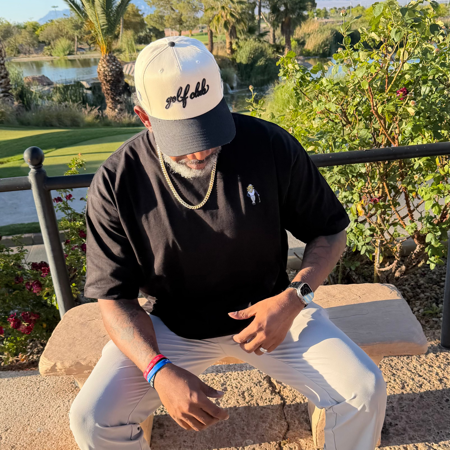 Immaculate Pieces Clubhouse Cap – Cream/Black