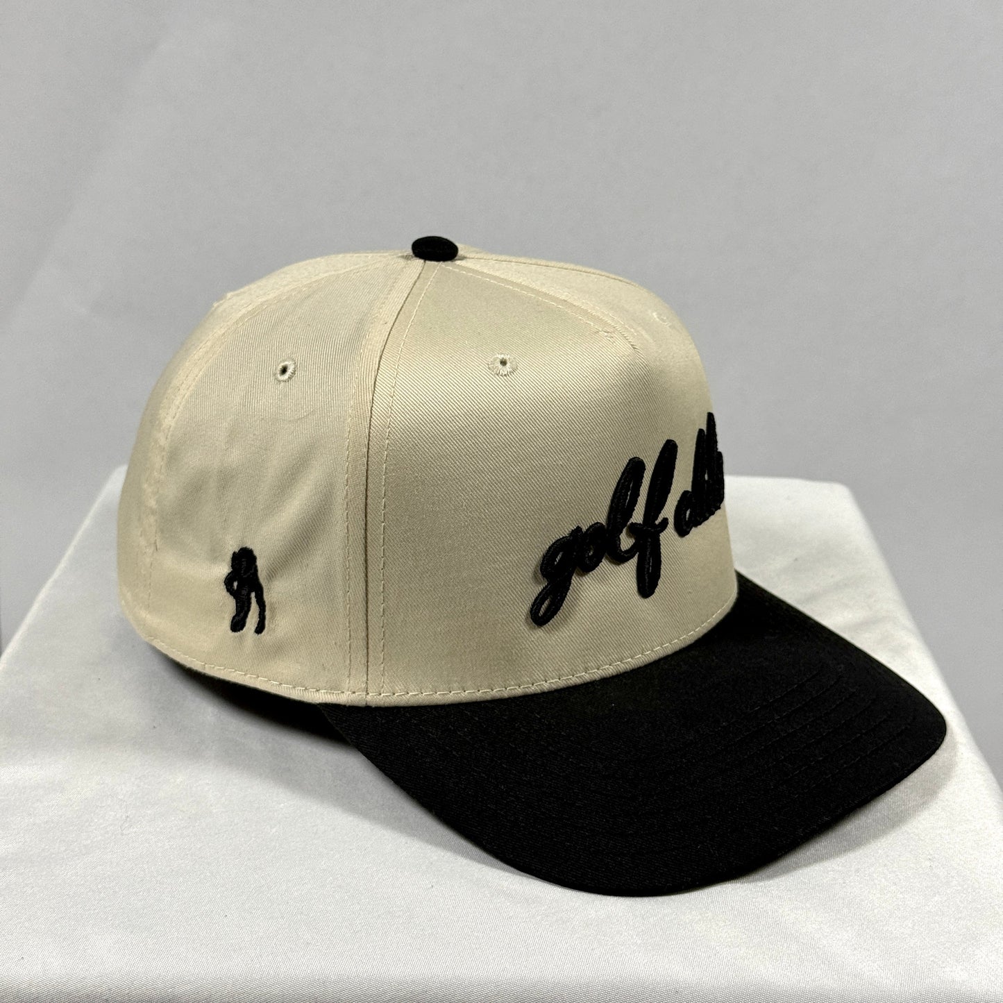 Immaculate Pieces Clubhouse Cap – Cream/Black