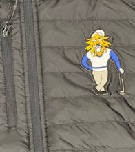 King of the Green Puffer Vest