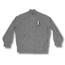 King of the Green Full Zip Sweater