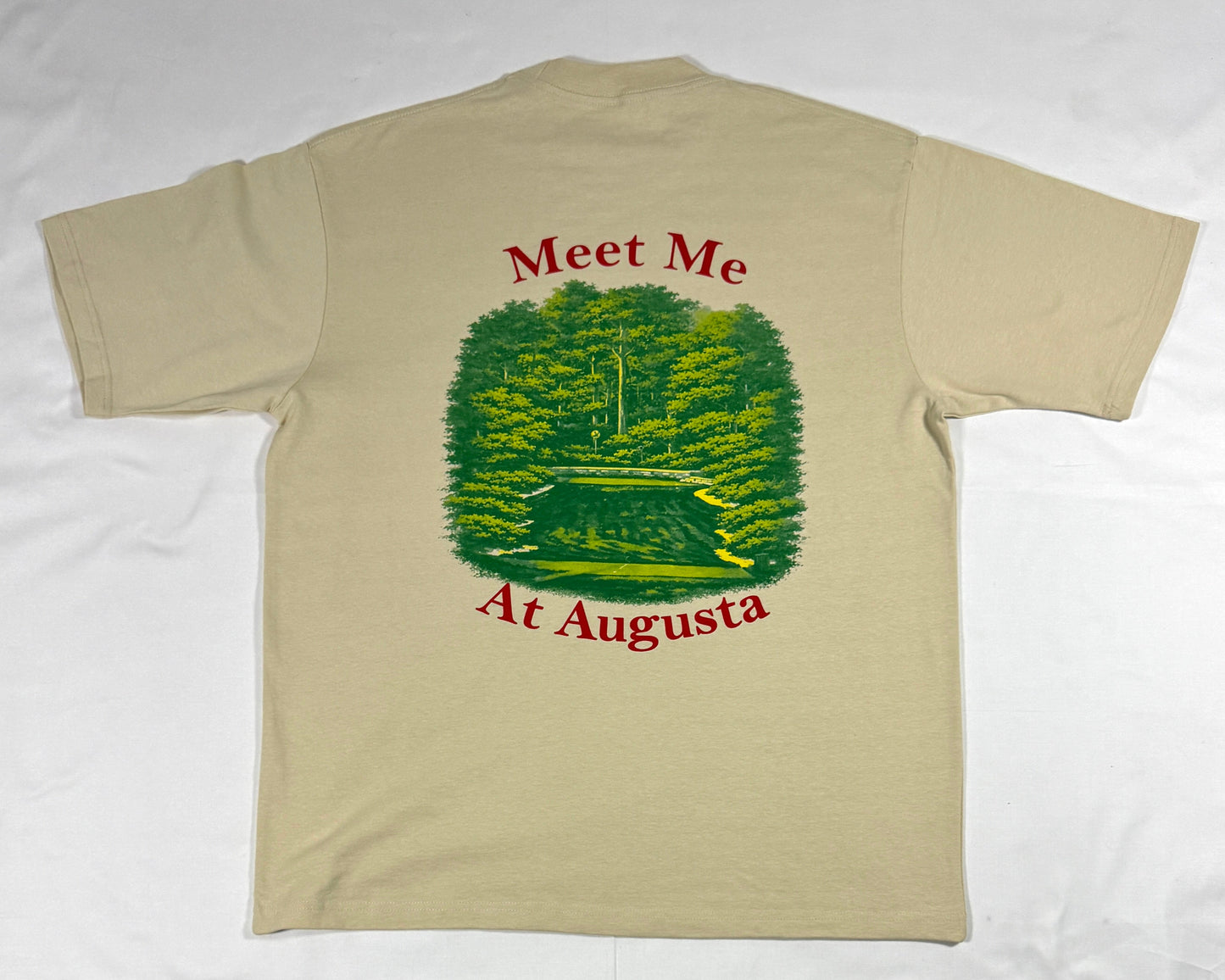 Meet Me At Augusta Tee - Cream