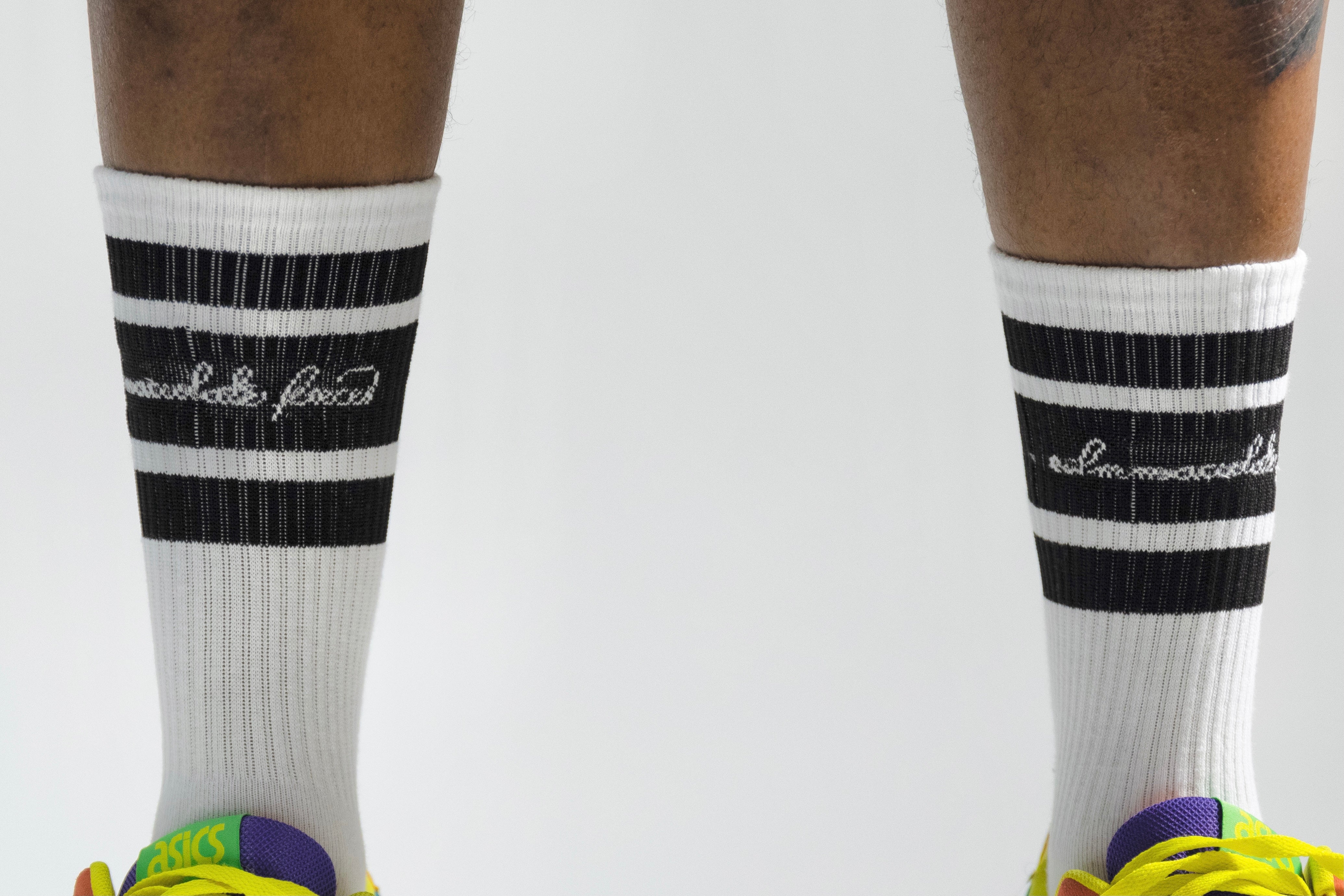 Signature Script Socks – Immaculate Pieces Clothing Co.